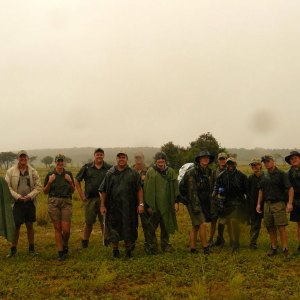 Rainy hike, 2008