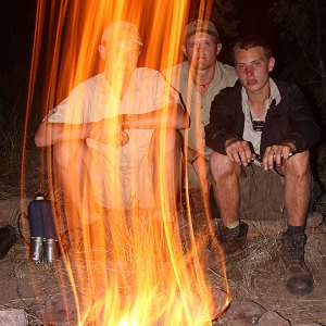 Campfire-time,-on-survival-course,-2011