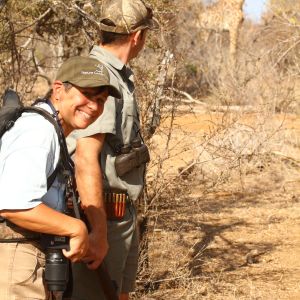 Sandy Reed at Ngala Camp