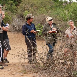 Tracking course, Ngala, 2016